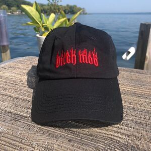 MTTM Flaming B!tch Mob Black Dad Hat